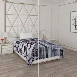 Monte Carlo Multicolor Polyester 500 GSM Winter Blanket image 1