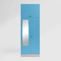 Godrej Interio Slimline Milky Blue Alloy Steel 2 Door Almirah (1 Year Warranty)-picture-23