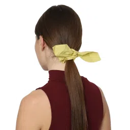 Forever 21 Red & Yellow Solid Hair Bands Pack Of 2 image 3