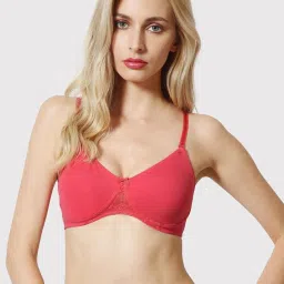 Van Heusen Comfort Fit Anti Bacterial Non Padded Shaper Bra - Coral image 1