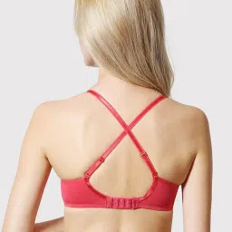Van Heusen Comfort Fit Anti Bacterial Non Padded Shaper Bra - Coral image 2