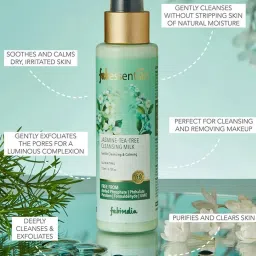 Fabessentials Jasmine & Tea Tree Cleansing Milk - 110 ml image 3