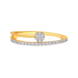 Malabar Gold and Diamonds 18k Gold & Mine Diamond Ring for Women image 4