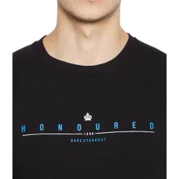 Duke Black Printed Sweatshirt image 4