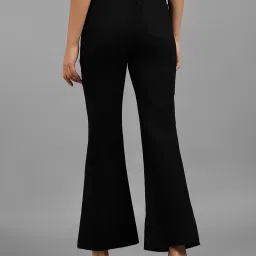 Kotty Black Flared Fit High Rise Jeans image 2