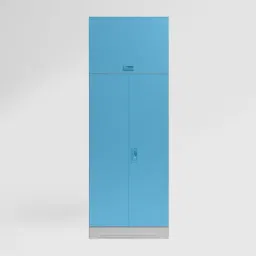 Godrej Interio Slimline Milky Blue Alloy Steel 2 Door Almirah (1 Year Warranty)-picture-10