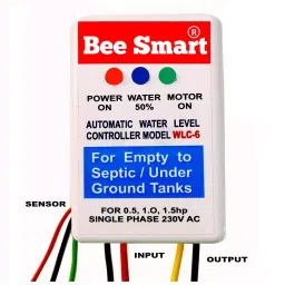 Bee Smart Automatic Water Level Controller 190 to 250 V AC for 0.5 / 1.0 / 1.5 HP Single phase Mono Block Pump, WLC-6 image 5