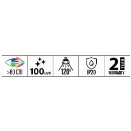 Sturlite REGAL 2x2 Panel Light 50 W Square 5000 lm Cool White, LG-0127-50W image 2