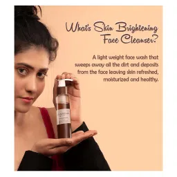 bhu botanicals Skin Brightening Face Cleanser - 100 ml image 3