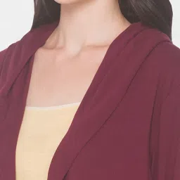 Globus Wine Solid Shrug image 5