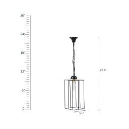 Tucasa NTU-221 B-22 Hanging Light (Black) image 2