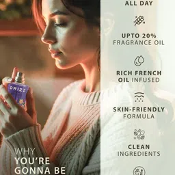 DRIZZ Women Good Vibes Eau De Parfum - 20 ml image 2