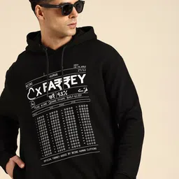 Being Human Men Printed Pure Cotton Hooded Sweatshirt-picture-20
