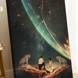 asian monk GUARDIANS OF OUR FUTURE , SURREAL ART PRINTS image 5