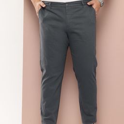 Thomas Scott Men Plus Size Smart Easy Wash Pure Cotton Chinos Trousers-picture-30