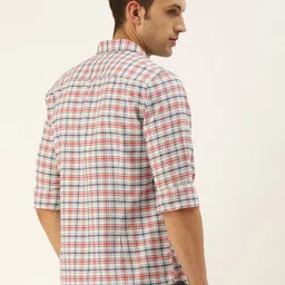 Mast & Harbour Men Standard Opaque Checked Casual Shirt image 2
