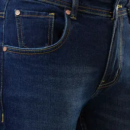 TIM PARIS Parker Men Original Slim Fit Mid-Rise Light Fade Stretchable Jeans image 4