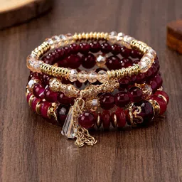 Shining Diva Fashion Gold-Plated Bracelet-image-101