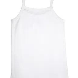 Kiddopanti Pack Of 3 Sleeveless Solid Tank Tops - White image 4