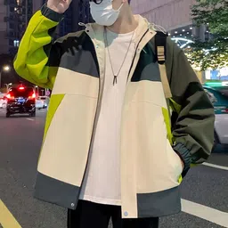 Mast & Harbour Men Hooded Colourblocked Tailored Jacket-picture-40