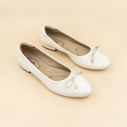 Ozuri Women Round Toe Flatform Heel Pumps-picture-36
