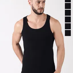 Force NXT Pack Of 7 Cotton Innerwear Vests-picture-39