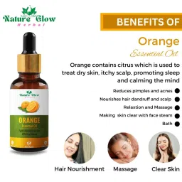 Nature Glow Herbal Orange Essential Oil image 3