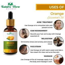 Nature Glow Herbal Orange Essential Oil image 4