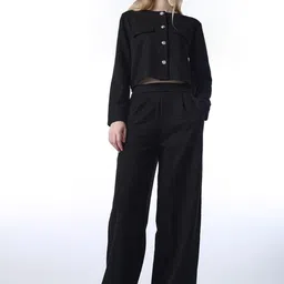 ONLY Women Straight Fit High-Rise Pleated Trousers-picture-22