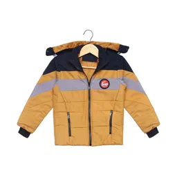 Killer Boys Brand Logo Colourblocked Puffer Jacket-picture-21