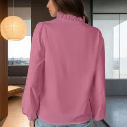 HERE&NOW Bishop Sleeves Ruffles Top image 2