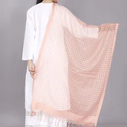 Rani Saahiba Checked Bhagalpuri Dupatta image 4