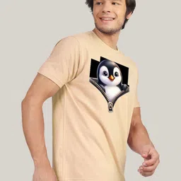 Greylongg Graphic Printed Round Neck T-shirt image 2