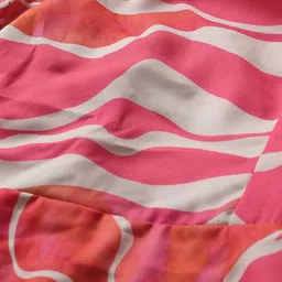 CUKOO Abstract Printed Georgette A-line Maxi Nightdress image 2