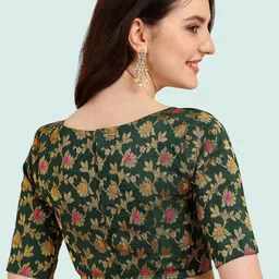 Moda Rapido Woven Design Saree Blouse image 4