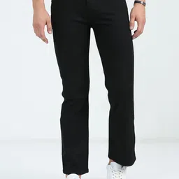 Mast & Harbour Men Comfort Bootcut Stretchable Jeans-picture-29