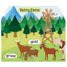 Pegasus Farm Themed Picture Board Book - English image 2