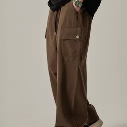 KPOP Men Easy Wash Trousers image 4