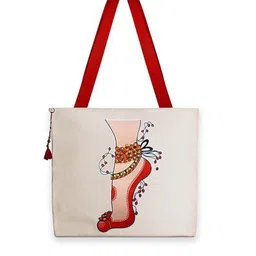 The Purani Jeans Women Ethnic Motifs Shopper Embellished Tote Bag-picture-35