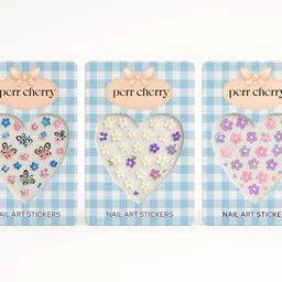 PERR CHERRY Set Of 3 3D Nail Art Sticker Sheets image 5