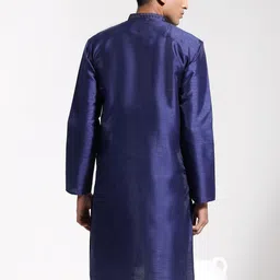 JBN Creation Men Yoke Design Thread Work Kurta image 4
