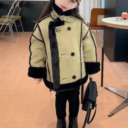 INCLUD Girls Lightweight Longline Parka Jacket-picture-20