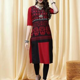 Ethnic basket Women Multicoloured Kurtas-picture-17