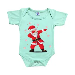 Cute Pals Infants Merry Christmas Santa Claus Printed Cotton Onesie Bodysuit-picture-17