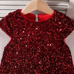 StyleCast x Revolte Embellished Ruffled A-Line Dress image 4