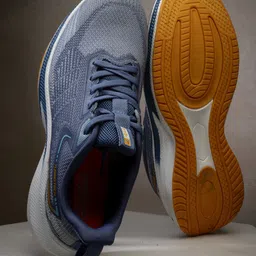 Action BULLET Men Mesh Lace-Ups Running Non-Marking Shoes-image-9