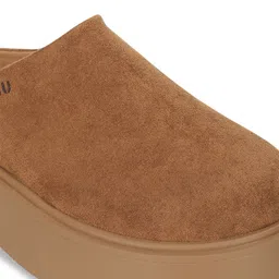 Truffle Collection Suede Flatform Sandals image 4