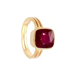 GenZcomplex Gold-Plated Copper Finger Ring image 1