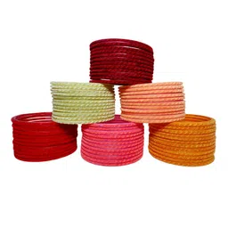 trylo fashion Set Of 72 Bangles-image-14