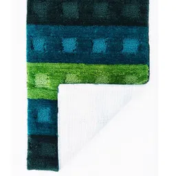 IVAZA Green Microfibre 1400 GSM Bath Rugs image 3